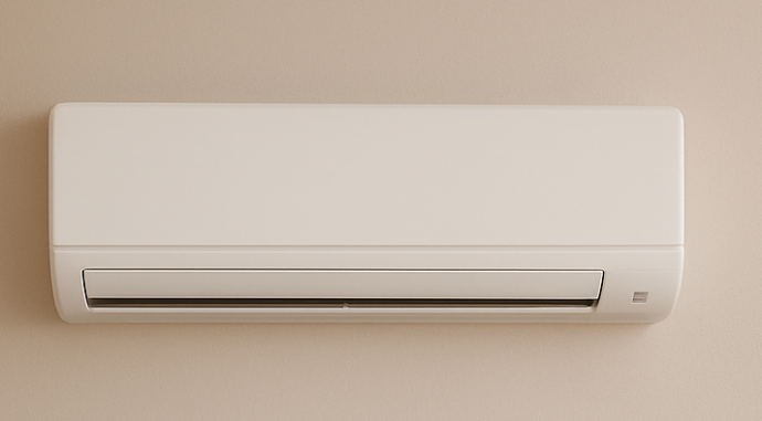 Installation d'un système de climatisation réversible pour rafraîchir et chauffer le logement