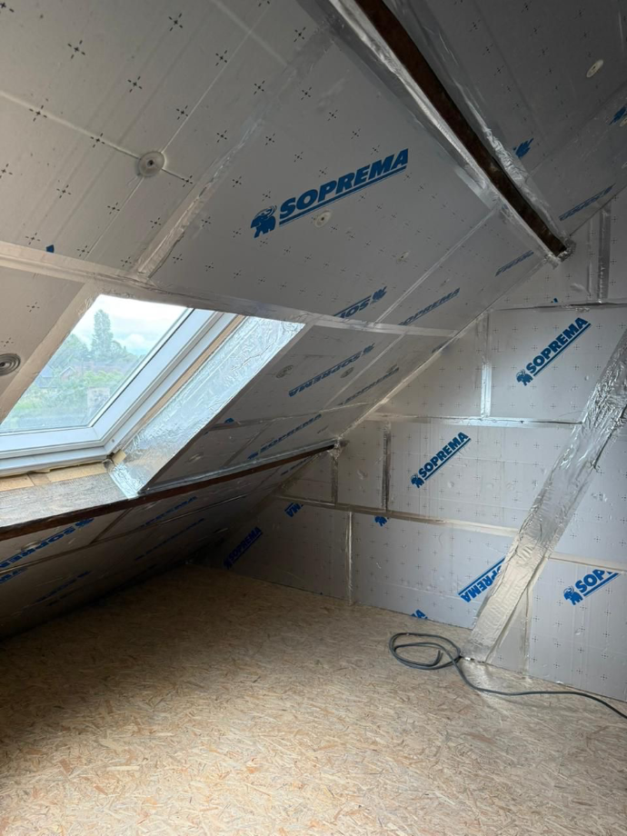 Isolation thermique intérieure réalisée par WattSun